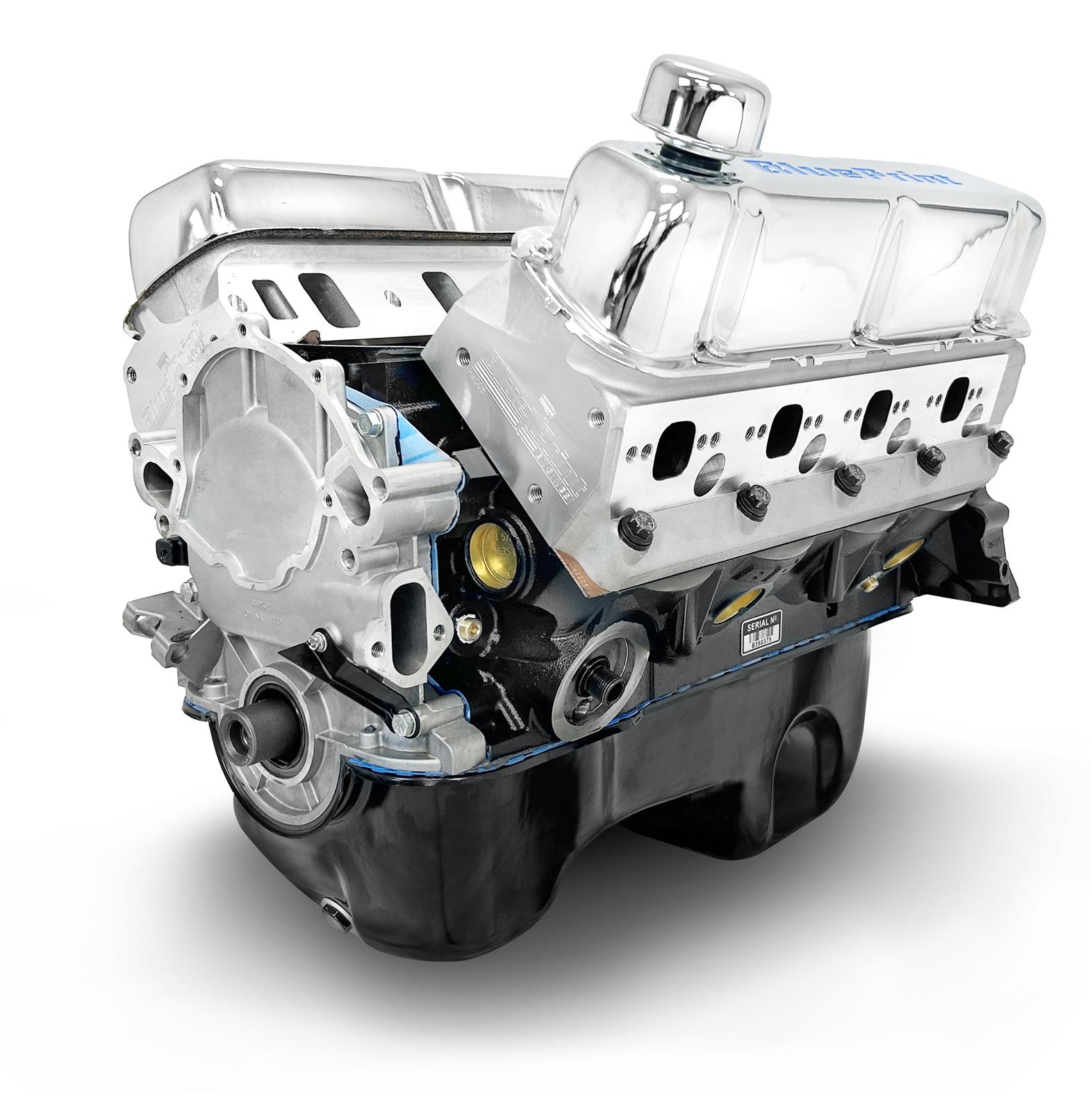 BluePrint Engines Ford 347 C.I.D. 415 HP Base Stroker Long Block Crate Engines BP3479RCT - Image 2