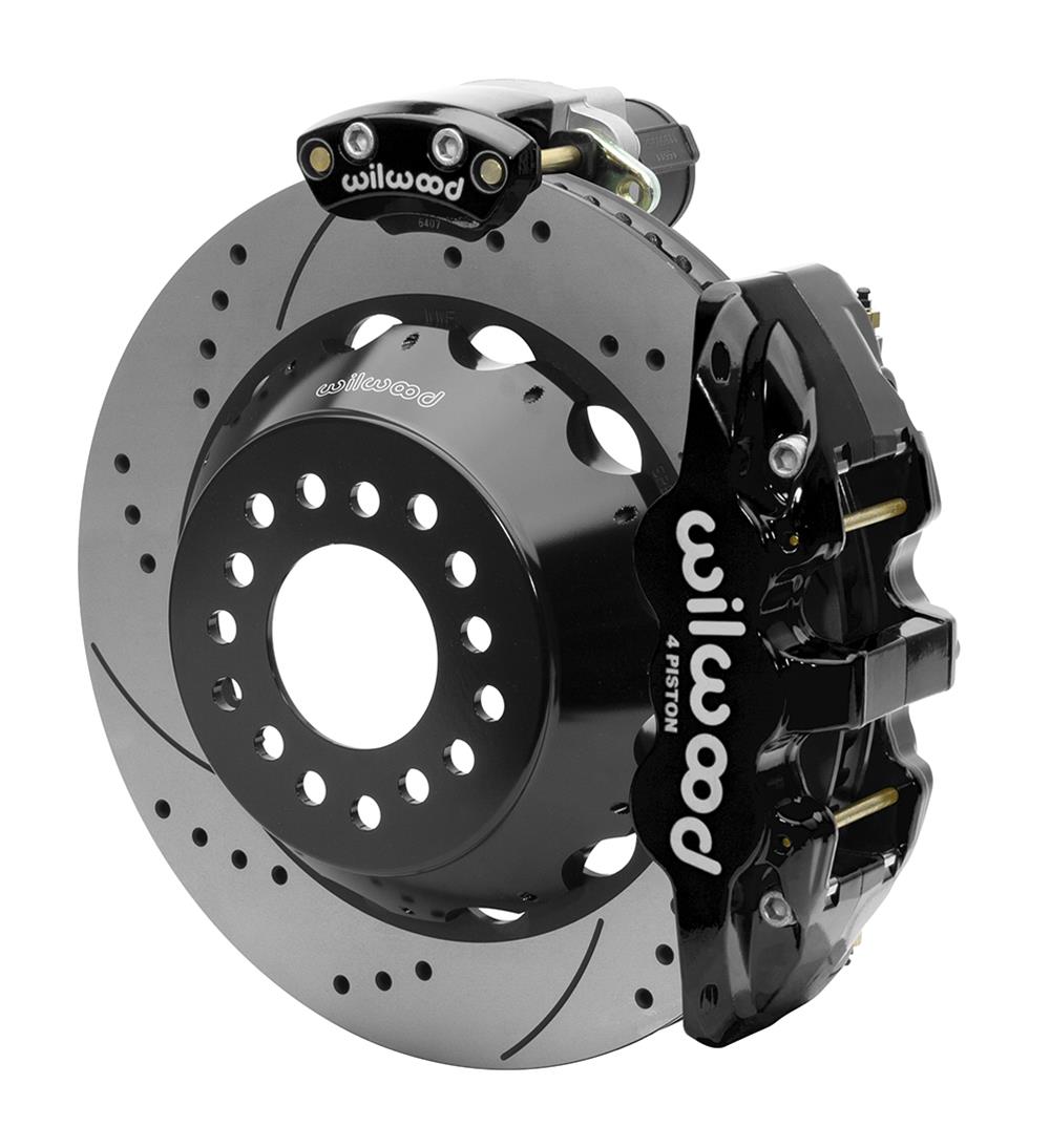 Wilwood AERO4 Rear Electronic Parking Brake Kits 140-15846-D