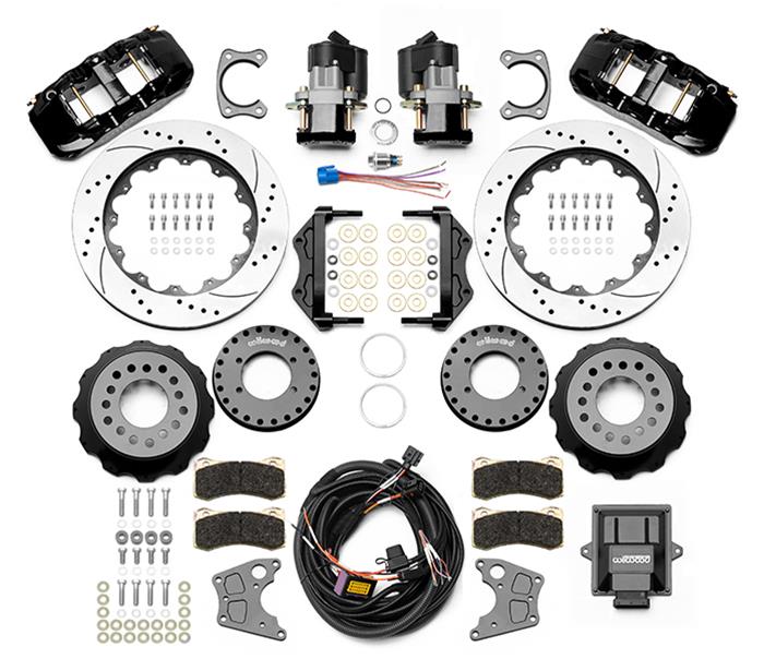Wilwood AERO4 Rear Electronic Parking Brake Kits 140-15846-D - Image 2