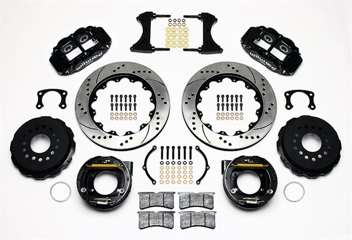 Wilwood AERO4 Big Brake Rear Brake Kits 140-10944-DR - Image 2