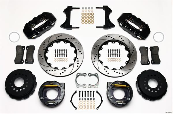 Wilwood AERO4 Big Brake Rear Brake Kits 140-10944-D - Image 2