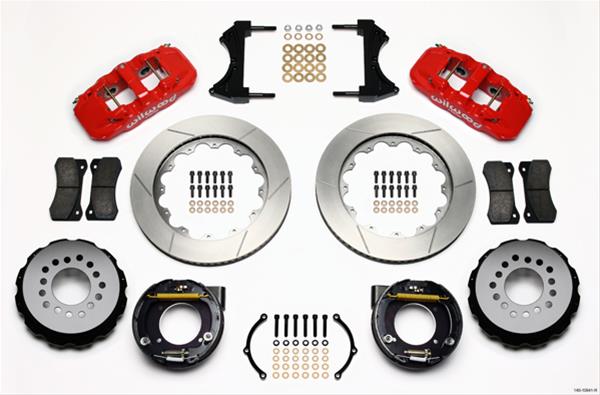 Wilwood AERO4 Big Brake Rear Brake Kits 140-10941-R - Image 2