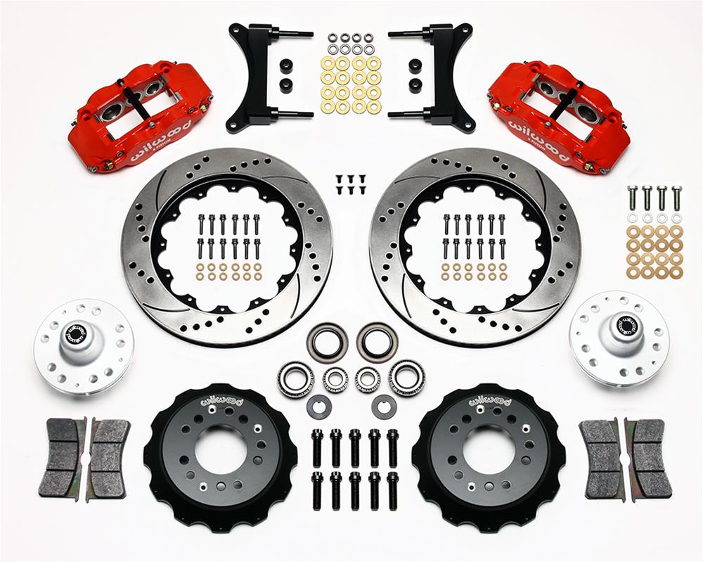 Wilwood Forged Narrow Superlite 6R Big Brake Front Brake Kits 140-12299-DR - Image 2