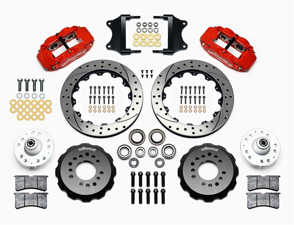 Wilwood Forged Narrow Superlite 6R Big Brake Front Brake Kits 140-12307-DR - Image 2