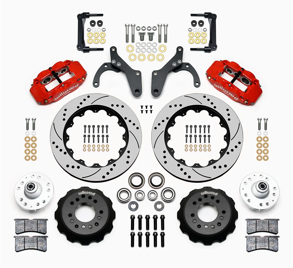 Wilwood Forged Narrow Superlite 6R Big Brake Front Brake Kits 140-12465-DR - Image 2