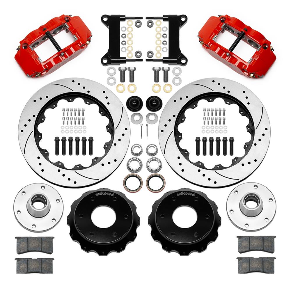 Wilwood Forged Narrow Superlite 6R Big Brake Front Brake Kits 140-15946-DR - Image 2