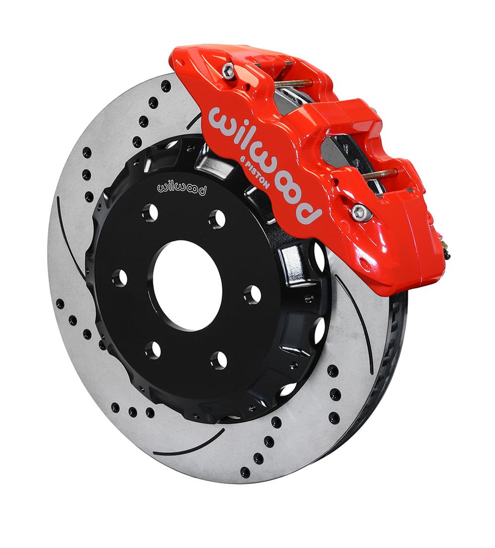 Wilwood AERO6 Big Brake Front Brake Kits 140-9789-DR