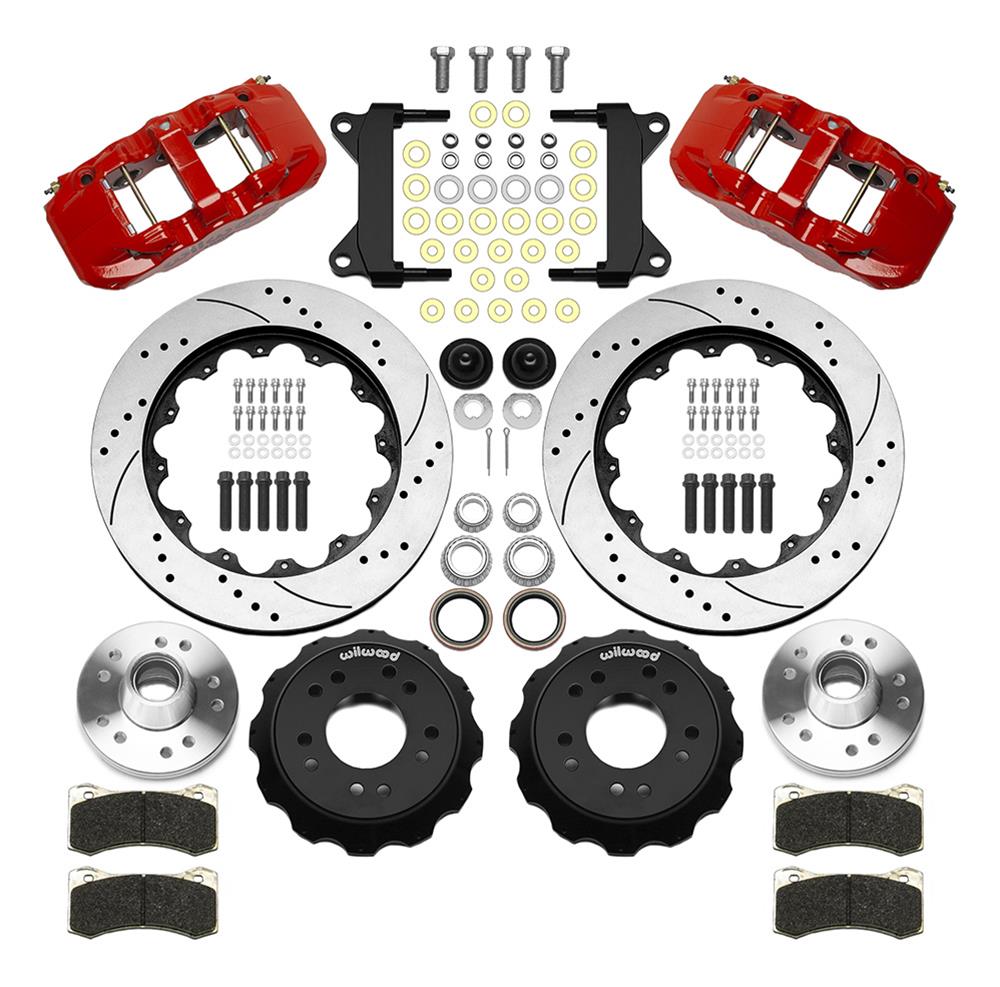 Wilwood AERO6 Big Brake Front Brake Kits 140-15951-DR - Image 2