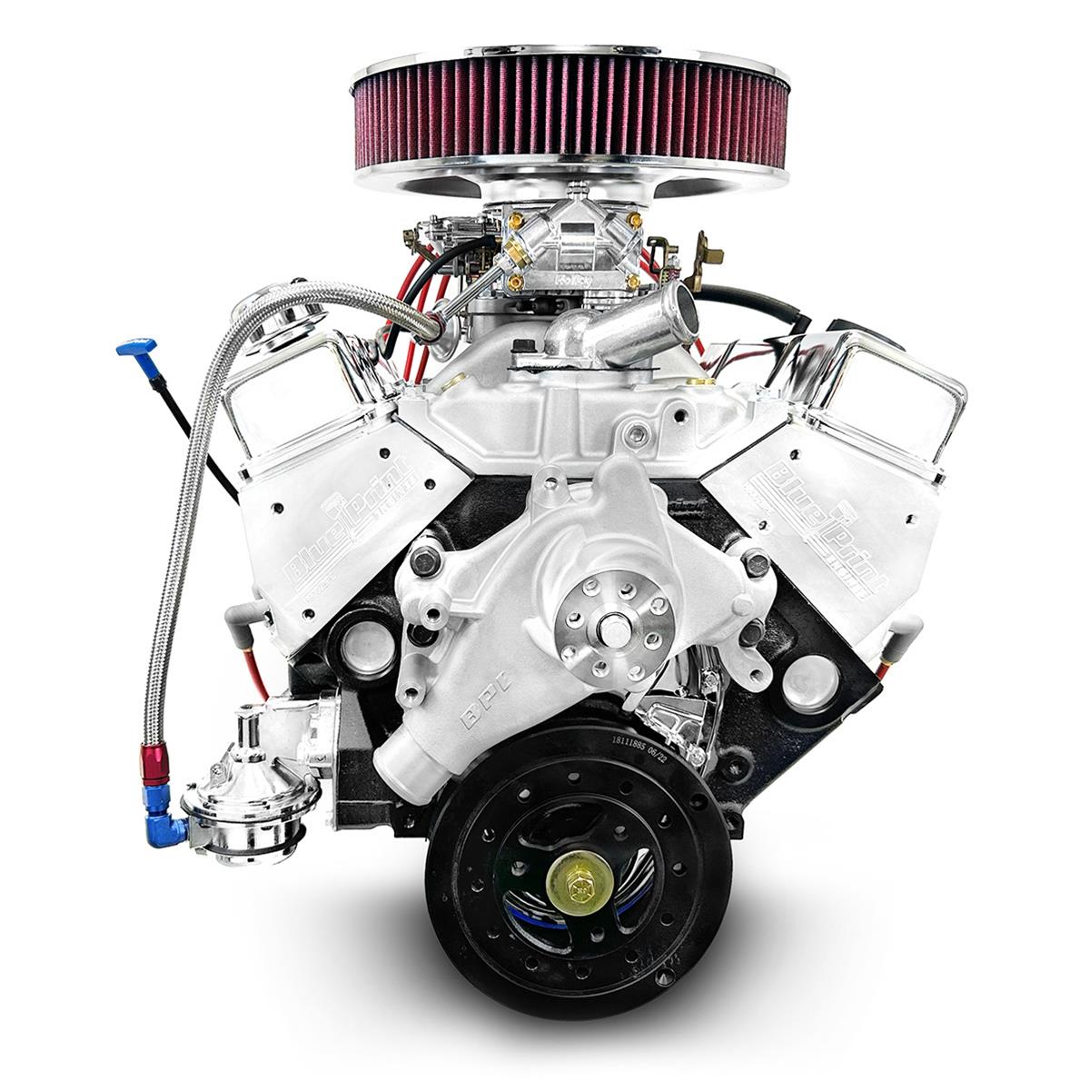BluePrint Engines GM 383 C.I.D. 436 HP Dressed Stroker Long Block Crate Engines BP38318CTC1D - Image 3