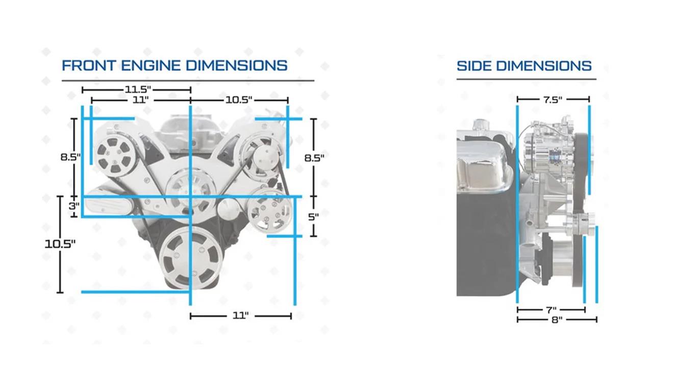 BluePrint Engines Pro Series Chevy 502 C.I.D. 621 HP Dressed Long Block Crate Engines PS502CTCKB - Image 7