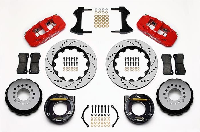Wilwood AERO4 Big Brake Rear Brake Kits 140-10941-DR - Image 2