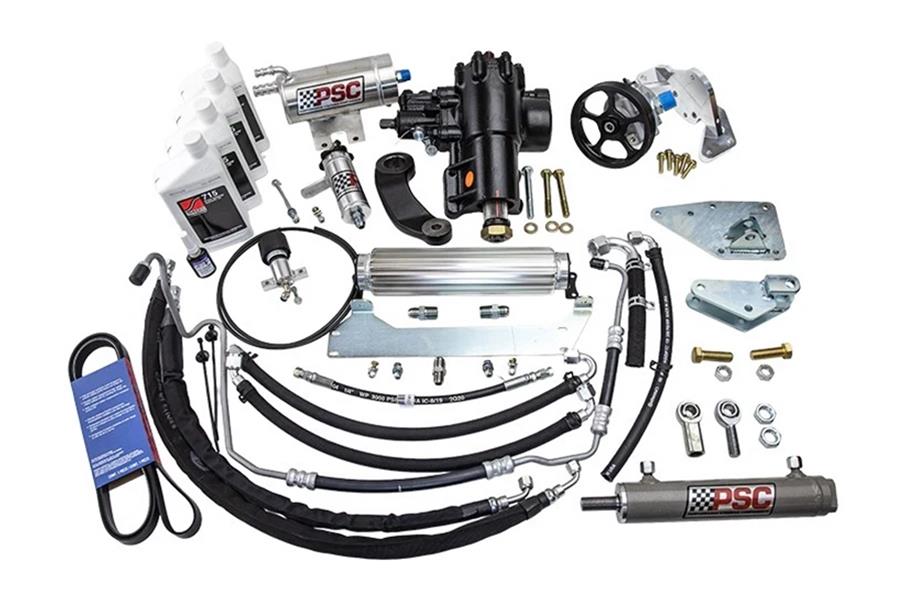 PSC Jeep JL Big Bore XD Steering Cylinder Assist Kits SK689R36JP2-8.0W-1.625