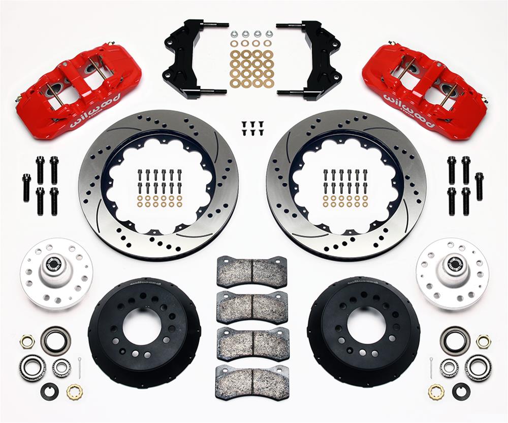 Wilwood AERO6 Big Brake Front Brake Kits 140-10641-DR - Image 2