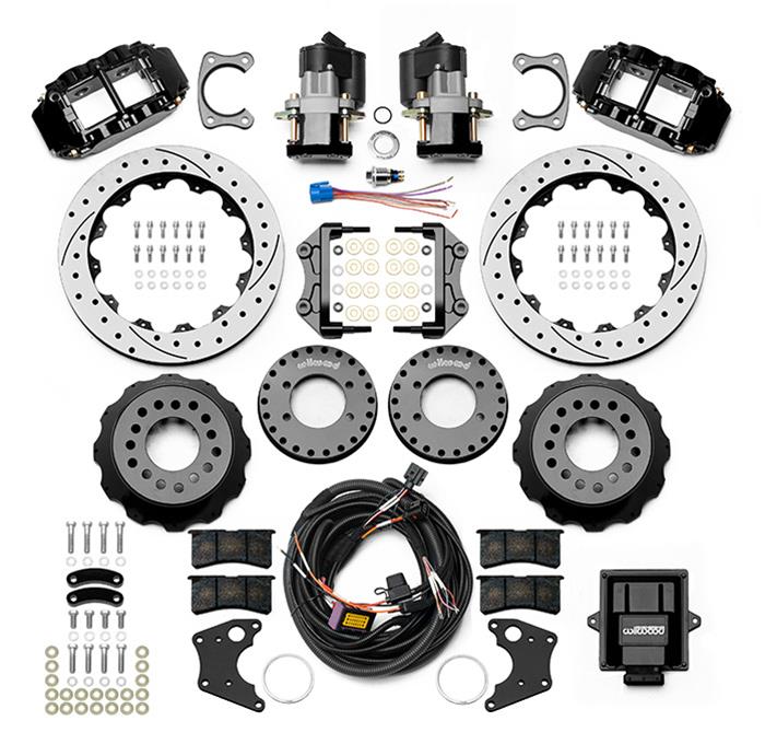 Wilwood Forged Narrow Superlite 4R Big Brake Rear Parking Brake Kits 140-16131-D - Image 2
