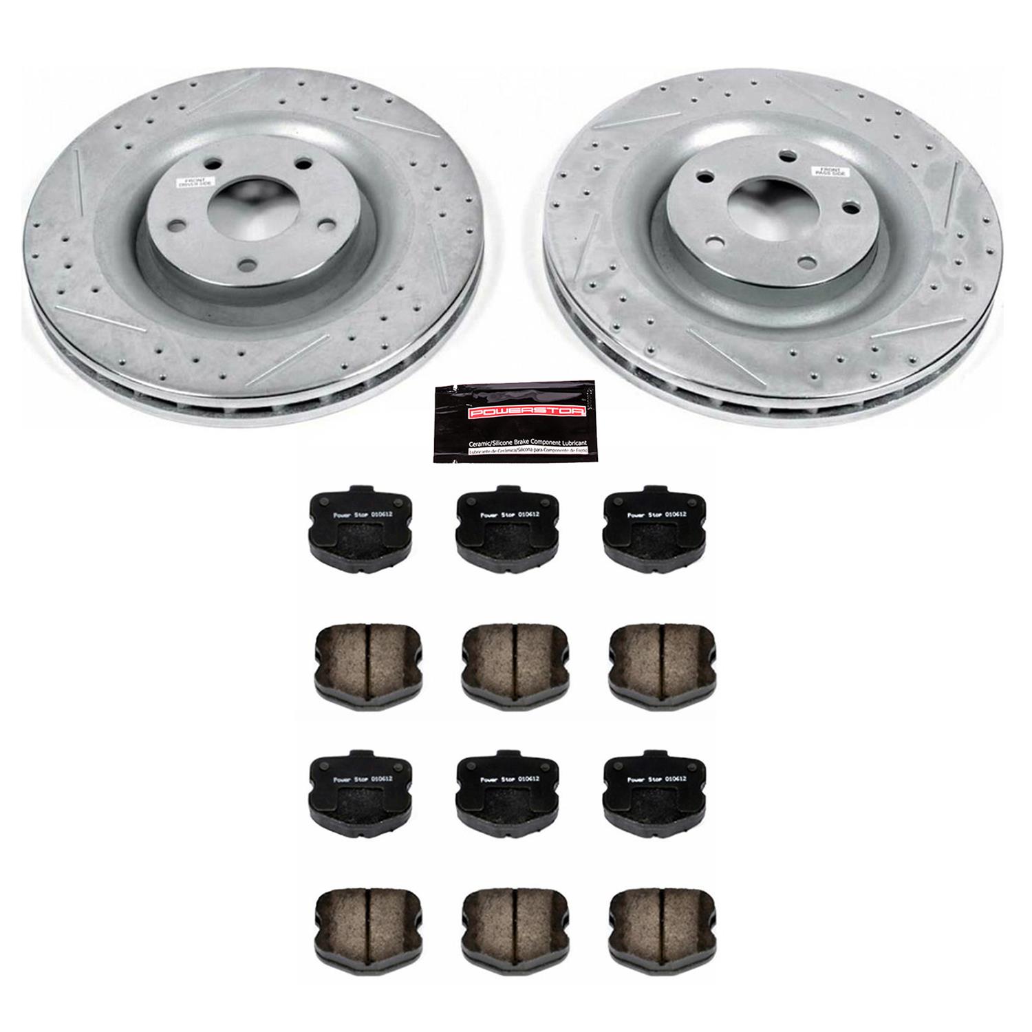 Power Stop Z23 Evolution Sport Brake Upgrade Kits with Calipers KC1445 - Image 3