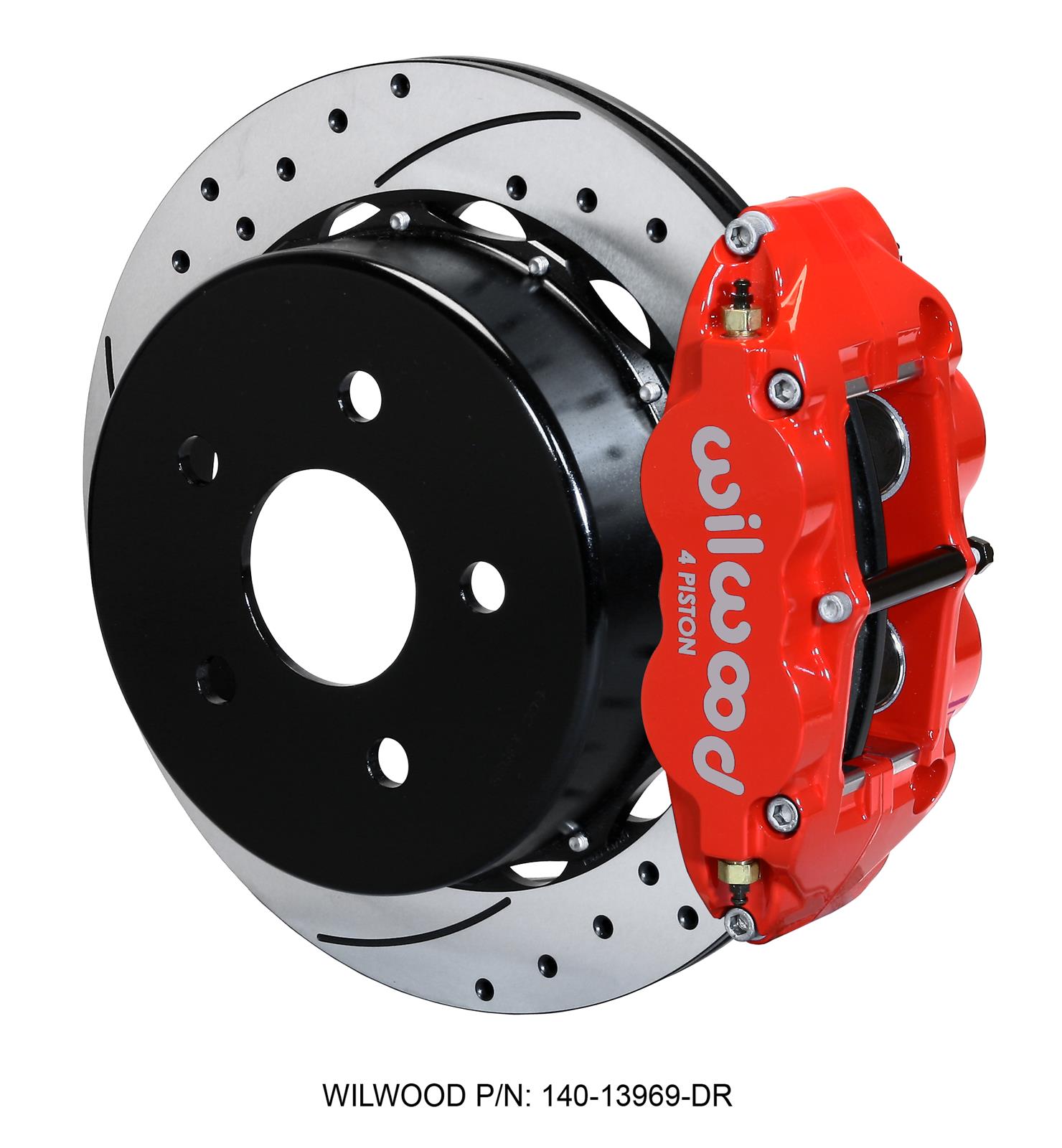 Wilwood Forged Narrow Superlite 4R Big Brake Rear Parking Brake Kits 140-13969-DR
