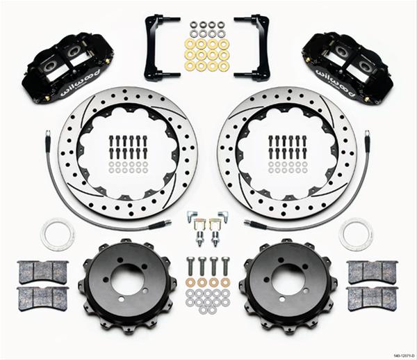 Wilwood Forged Narrow Superlite 4R Big Brake Rear Brake Kits 140-12871-D - Image 2