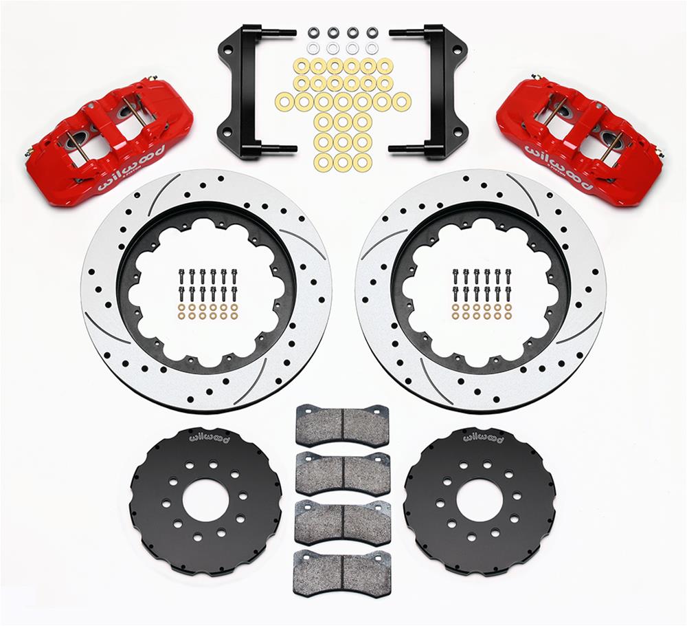 Wilwood AERO6 Big Brake Front Brake Kits 140-13903-DR - Image 2